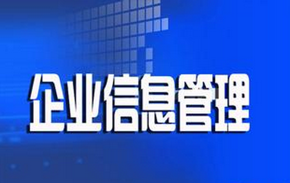 企业信息管理