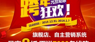 绿蚂蚁元旦钜惠跨年狂欢！