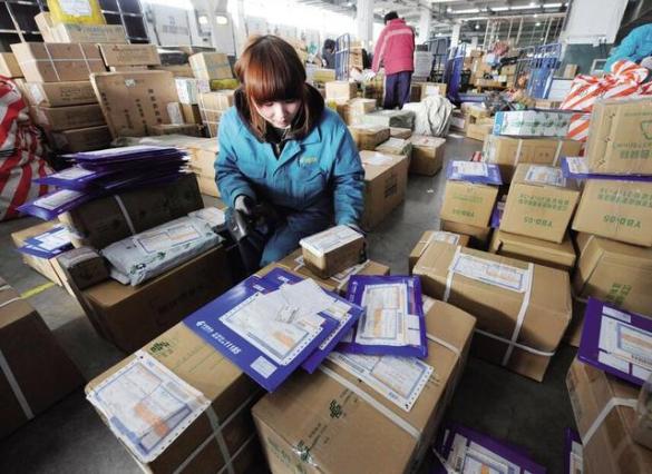 春节7天 全国快递业务量同比增25%