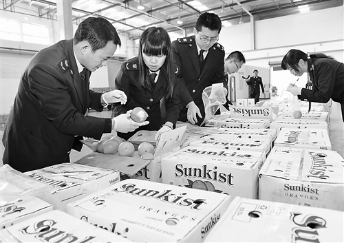 重庆口岸首次试行入境货物进口直通模式