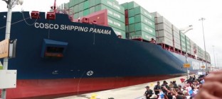 见证历史一刻：海运巴拿马轮成功首航扩建后巴拿马运河