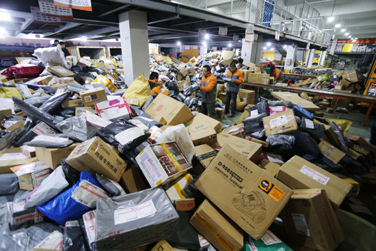 深圳快递业务量跻身全国前三